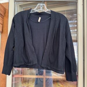 Classic Black Women's Cardigan